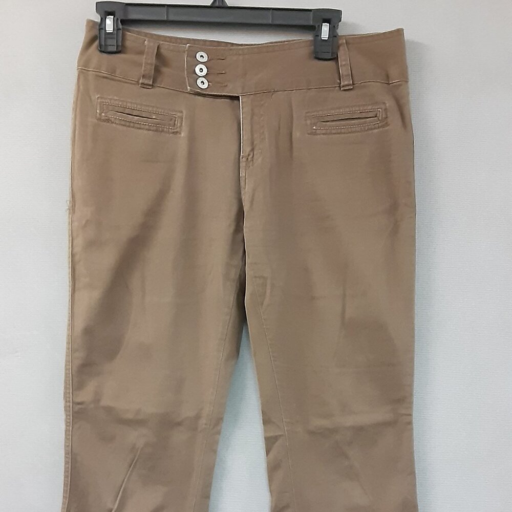 No Boundaries Woman's Jeans Size 9, Brown, Pockets, Machine wash
